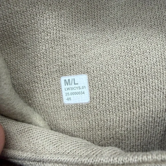 Lululemon Scuba Oversized Half-Zip Funnel Neck Tan Khaki M/L Sweatshirt - Picture 3 of 8
